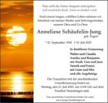 eine Anzeige