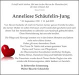 eine Anzeige