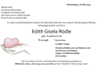 eine Anzeige